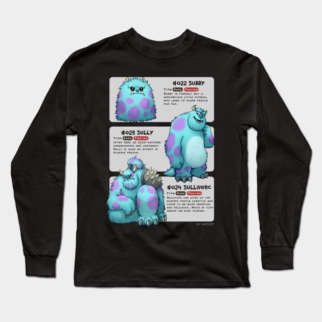 Sully Evolutions Long Sleeve T-Shirt by disneyevolutions